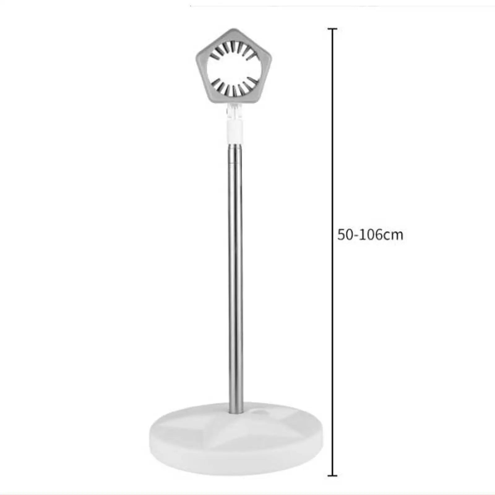 Adjustable Hair Dryer Holder Floor Stand Hands Free