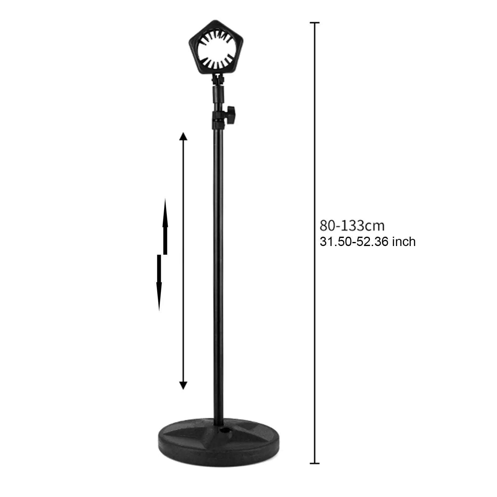 Adjustable Hair Dryer Holder Floor Stand Hands Free