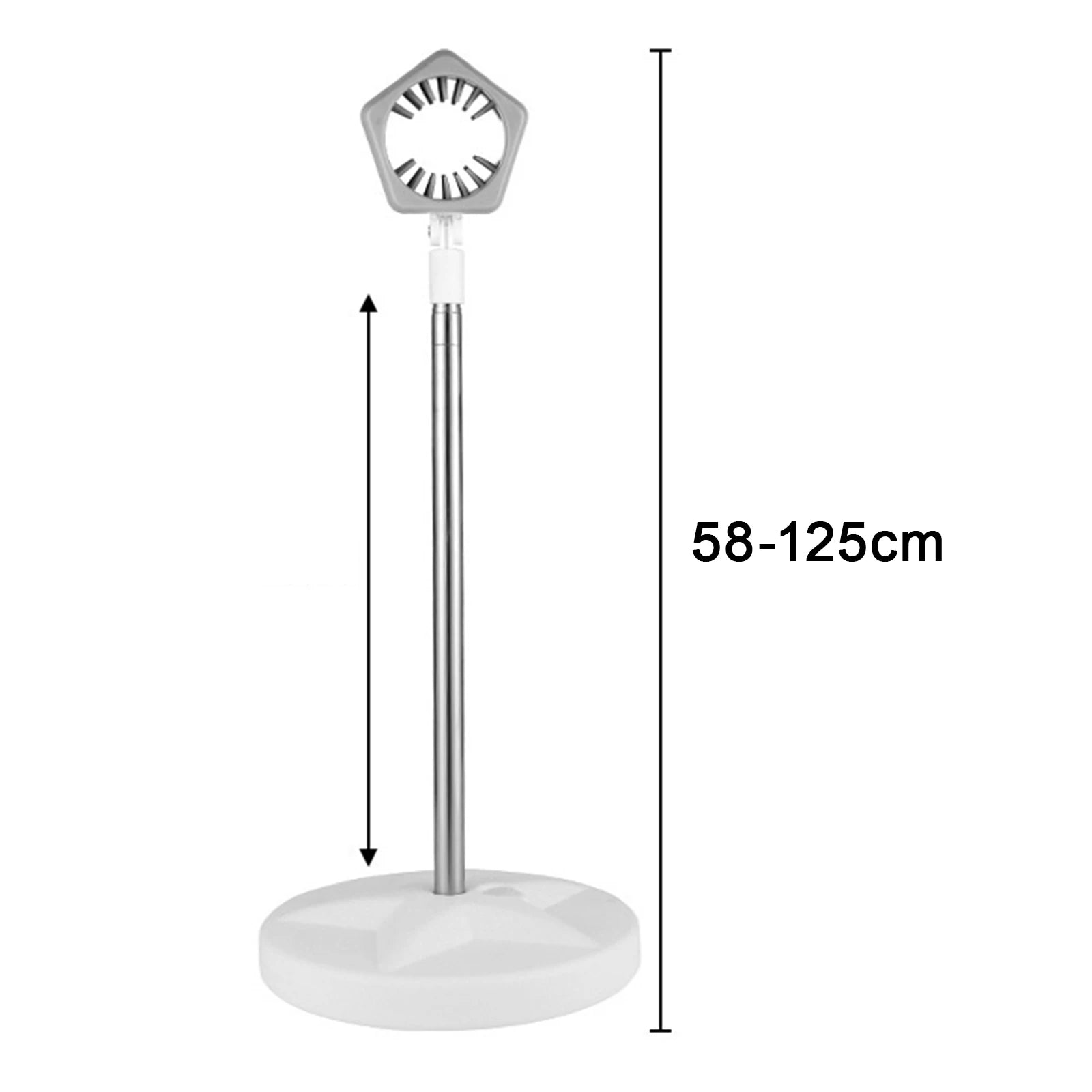 Adjustable Hair Dryer Holder Floor Stand Hands Free