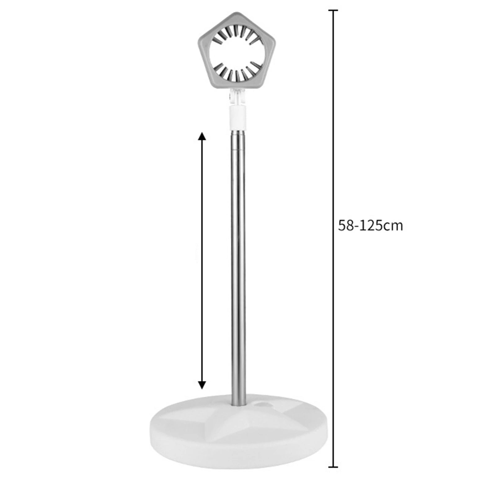 Adjustable Hair Dryer Holder Floor Stand Hands Free